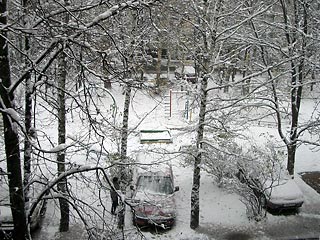 Снегопад в Москве начнется рано утром в субботу