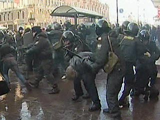 "Русский марш" в Петербурге закончился, не успев начаться
