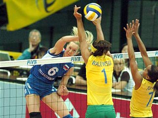 Бразильянки нанесли нашим волейболисткам первое поражение на ЧМ