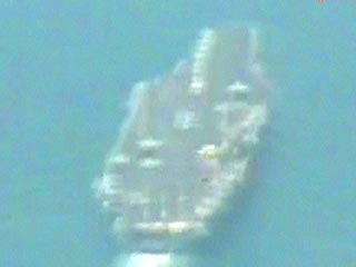 Иранский беспилотный самолет-разведчик успешно снял "детальные кадры" американского авианосца в Персидском заливе