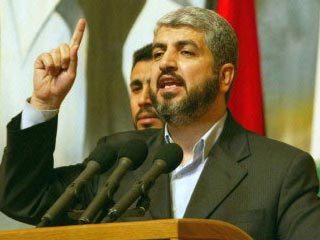 Глава Политбюро радикального палестинского движения "Хамас" Халед Машааль пригрозил "начать третью интифаду"