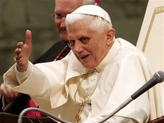 Папа Римский Бенедикт XVI призвал к диалогу христиан, иудеев и мусульман