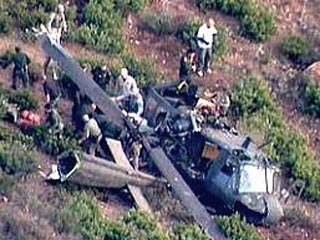 Военный вертолет США упал недалеко от границы с Мексикой: 9 раненых