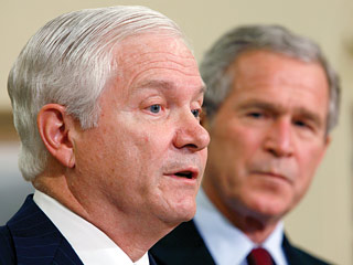 Президент Джордж Буш сменит генералов, отвечающих за войну в Ираку по рекомендации нового министра обороны Роберта Гейтса