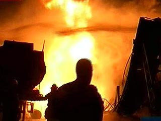 В подмосковной Балашихе произошел пожар на литейно-механическом заводе