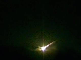 10 января около половины одиннадцатого вечера над райцентром Углы пронесся огненный шар размером с волейбольный мяч