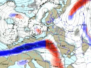 Мощный ураган "Кирилл", обрушившийся в четверг на западную и центральную части Германии, постепенно смещается в восточном направлении