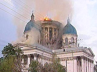 Купол Свято-Троицкого Измайловского собора в Санкт-Петербурге восстановят к середине 2008 года