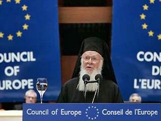 Патриарх Варфоломей выступил в Парламентской ассамблее Совета Европы
