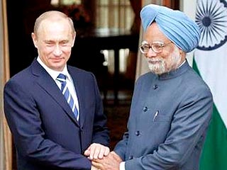 Путин договорился строить в Индии атомные реакторы и увеличивать товарооборот