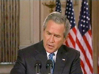 Президент США Джордж Буш пригрозил Ирану "жесткими действиями" в случае военного вмешательства в Ираке