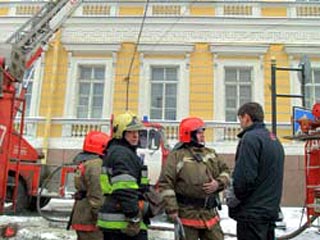 Пожар в штабе ЛенВО, февраль 2005 года