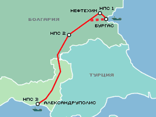 "Транснефть", "Роснефть" и "Газпром нефть" учредили консорциум для проекта Бургас-Александруполис