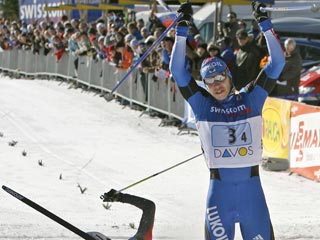 В России появился лыжник, который способен один выиграть эстафету