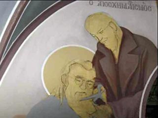 В одном из храмов Греции появилась фреска с портретом Ленина - начато расследование