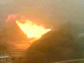 Теракт на юге Пакистана - неизвестными взорван газопровод