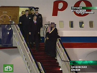 Президент РФ Владимир Путин прибыл в Саудовскую Аравию. Это первый визит главы российского государства в Королевство