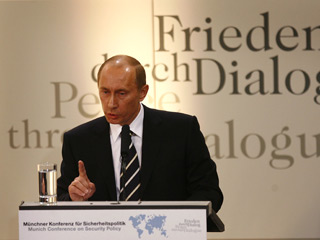 В минувшую субботу президент России Владимир Путин выступил на Мюнхенской конференции по безопасности