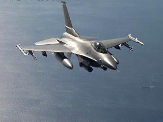 Истребитель F-16 ВВС Южной Кореи рухнул в Желтое море