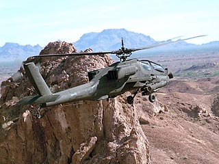 Вертолет оказывал поддержку с воздуха в столкновениях с боевиками. Представители военного командования США пока не подтвердили и не опровергли эту информацию
