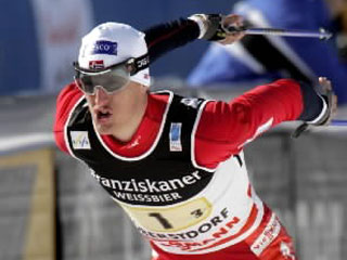 Чемпионом мира по лыжным гонкам стал биатлонист Ларс Бергер