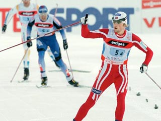 	Мужская сборная России завоевала "серебро" в лыжной эстафете