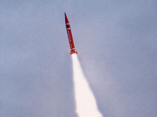 Пакистан испытал баллистическую ракету малого радиуса действия