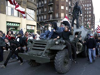 В Венгрии опасаются очередных погромов и массовых беспорядков в день национального праздника