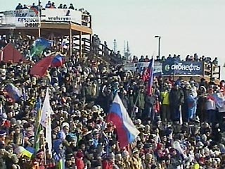 Российские биатлонистки не смогли побороться за подиум в Ханты-Мансийске