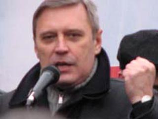 В Москве подрались сторонники и противники Михаила Касьянова
