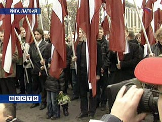 В Латвии около 400 человек приняли участие в богослужении в память об членах легиона СС