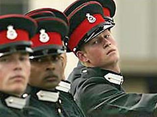 Внук британской королевы принц Гарри приступил к тренировкам перед отправкой в Ирак.