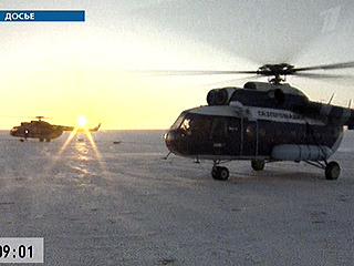 Обломки пропавшего три дня назад в Коми вертолета Ми-8 обнаружены в 10 километрах от пункта экологического контроля