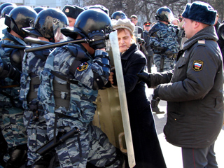 В минувшую субботу в Нижнем Новгороде был разогнан "Марш несогласных"
