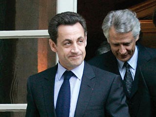 Николя Саркози покинул пост главы МВД, чтобы участвовать в президентских выборах