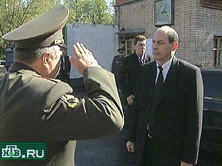 Сегодня министр внутренних дел России Владимир Рушайло посетил управление государственной противопожарной службы Северо-Восточного административного округа столицы