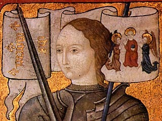 Французская героиня XV века Жанна д'Арк