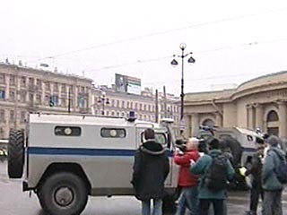 Милиция опровергает сообщения о задержании "несогласных" в Петербурге