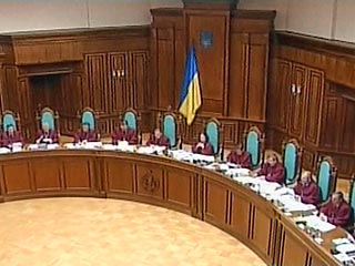 Конституционный суд Украины заслушал заключительные выступления участников процесса по делу о роспуске Верховной рады