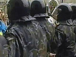 В Минске после окончания митинга против строительства АЭС его участники были избиты ОМОНом