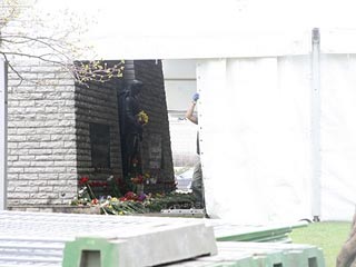 В Таллине демонтирован памятник Воину-Освободителю
