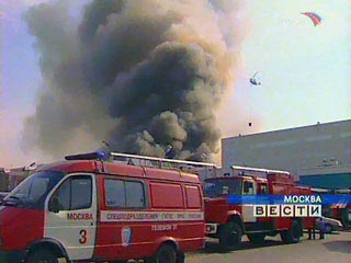На юге Москвы горит завод имени Ильича, сведений о пострадавших нет