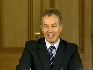 Премьер-министр Великобритании Тони Блэр впервые публично назвал нынешнего министра финансов Гордона Брауна в качестве своего преемника на посту главы правительства
