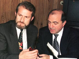 Ахмед Закаев и Борис Березовский