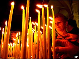 В Кемерове верующие помолились за избавление региона от катастроф