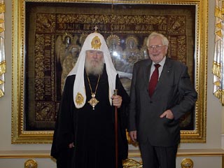 Патриарх Алексий на встрече с президентом Фонда Конрада Аденауэра заявил о важности "общественной дипломатии"