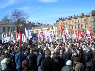 "Марша несогласных" в Санкт-Петербурге 15.04.2007 года