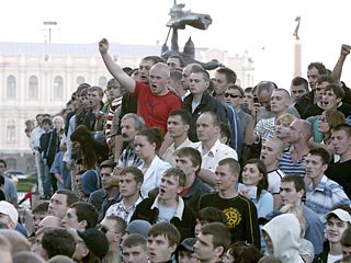 Участники митинга потребовали от властей подробного отчета о происходящих в Ставрополе событиях