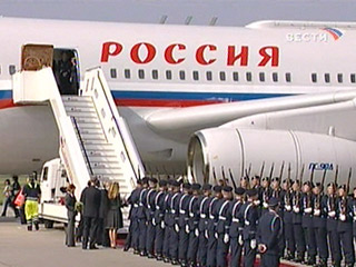 Президент РФ Владимир Путин прибыл в Германию