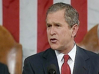 Президент США Джордж Буш выступил во вторник на церемонии открытия "Памятника жертвам коммунизма" в Вашингтоне